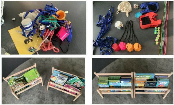 Kunst mit Alltagsgegenständen - Kunstprojekte der Klasse 3c